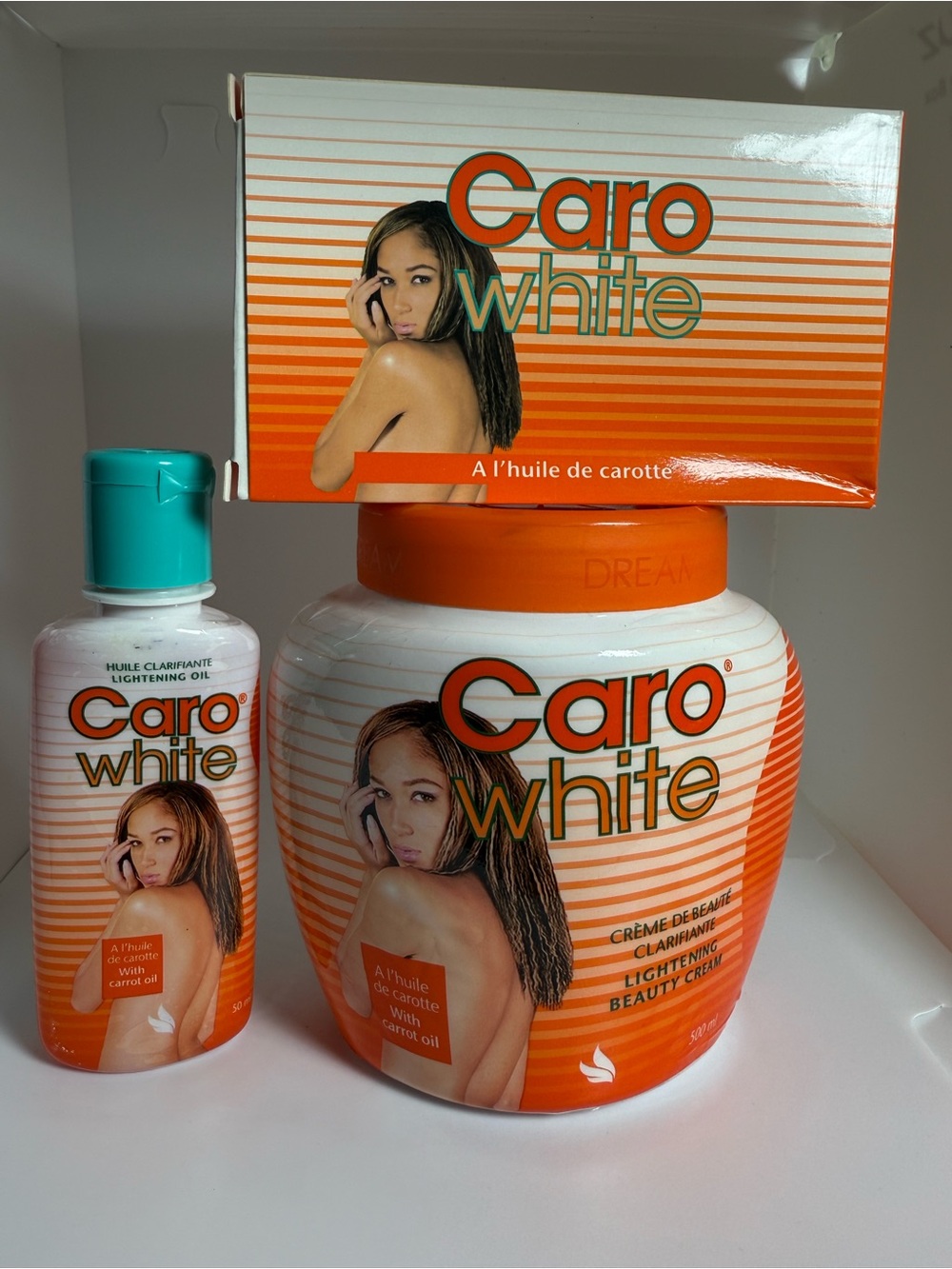 Lightening Beauty Cream - Orange/White